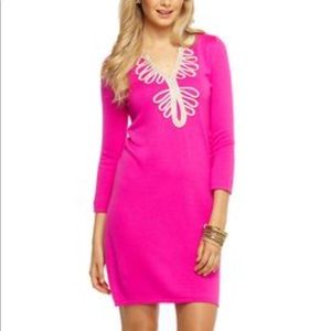 NWT Lilly Pulitzer delvin sweater shift dress L
